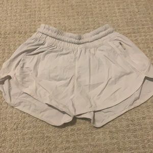 Lululemon hotty hot low rise shorts, size 4